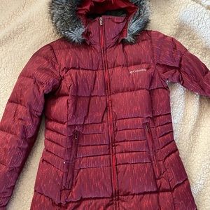 Columbia 3/4 Ladies Downfill Jacket